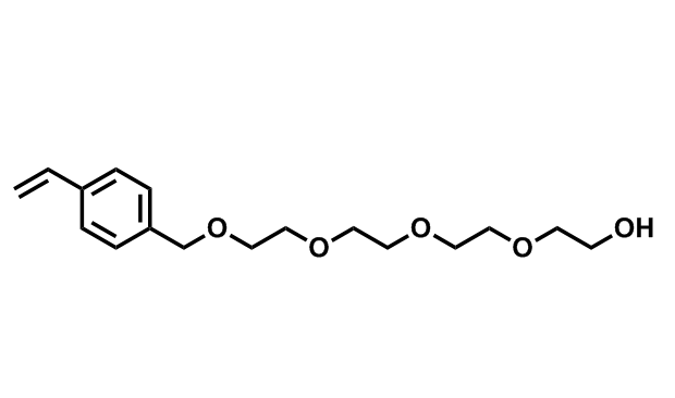 13-(4-ethenylphenyl) -3,6,9,12-tetraoxatridecan-1-ol