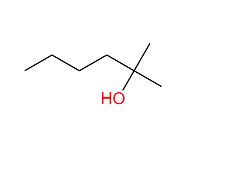 2-甲基-2-己醇,2-methylhexan-2-ol