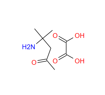 4-氨基-4-甲基-2-戊酮草酸盐,1,1-dimethyl-3-oxobutylammonium hydrogen oxalate