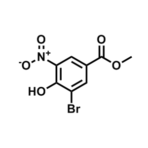 3-溴-4-羟基-5-硝基苯甲酸甲酯