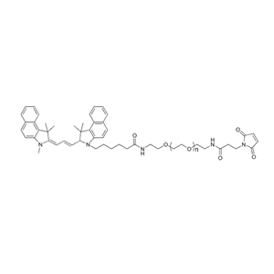 罗丹明B-聚乙二醇-马来酰亚胺,RB-PEG-Mal