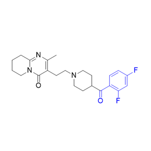 利培酮杂质07,3-[2-[4-(2,4-difluorobenzoyl)piperidin-1-yl]ethyl]-2- methyl-6,7,8,9-tetrahydro-4H-pyrido[1,2-a]pyrimidin-4- one