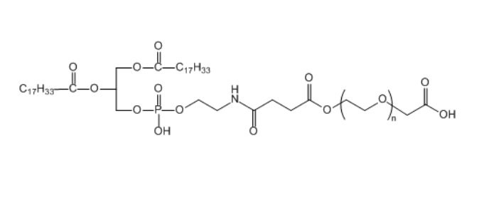 二油酰磷脂酰乙醇胺-聚乙二醇-乙酸,DOPE-PEG-CH2COOH