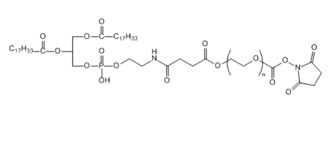 二油酰磷脂酰乙醇胺-聚乙二醇-琥珀酰亚胺碳酸酯,DOPE-PEG-SC