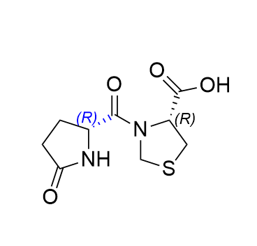 匹多莫德杂质02,(R)-3-((R)-5-oxopyrrolidine-2-carbonyl)thiazolidine-4-carboxylic acid