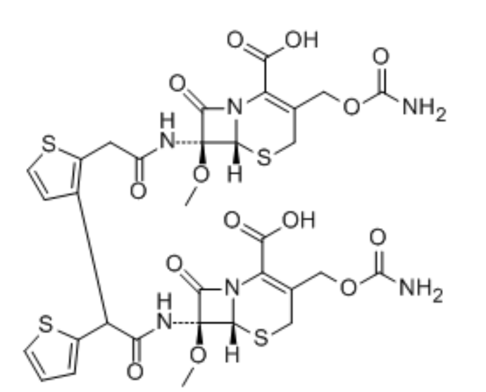 頭孢西丁二聚體,Cefoxitin dimer