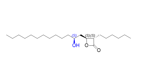 奥利司他杂质11,(3S,4S)-3-hexyl-4-((S)-2-hydroxytridecyl)oxetan-2-one