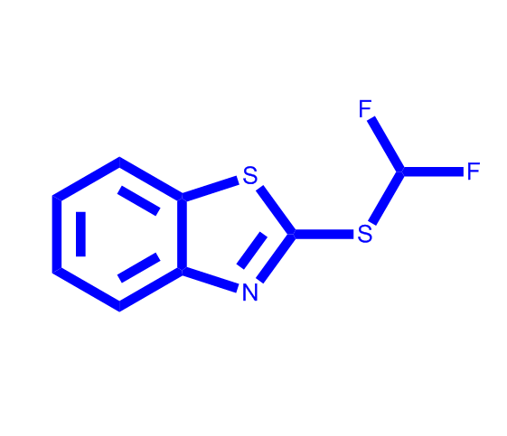 2-((二氟甲基)硫代)苯并噻唑,2-(DIFLUOROMETHYLTHIO)BENZOTHIAZOLE