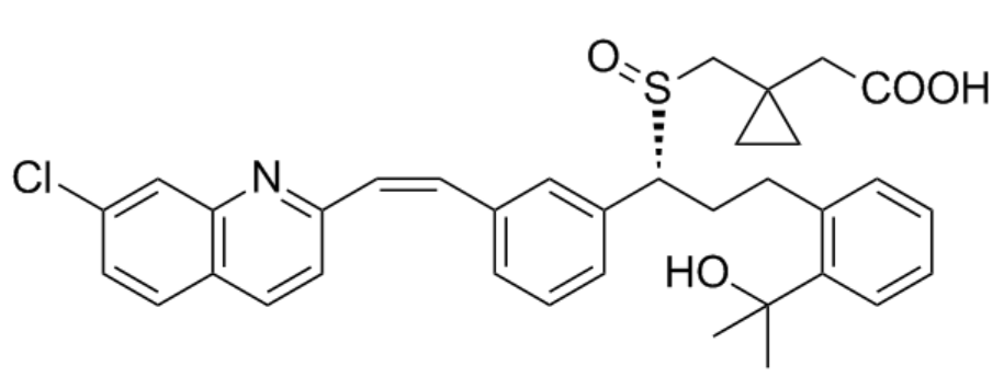 顺式孟鲁司特亚砜,cis-Montelukast Sulfoxide