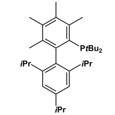 2-二叔丁基磷-3,4,5,6-四甲基-2',4',6'-三异丙基联苯,2-Di-t-Butylphosphino-3,4,5,6-Tetramethyl-2',4',6'-tri-i-propylbiphenyl (Me4 t-BuXPhos)