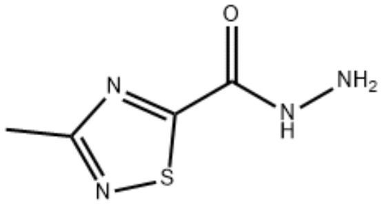 3-甲基-1,2,4-噻二唑-2(3H)-碳酰肼,3-Methyl-1,2,4-thiadiazole-5-carbohydrazide