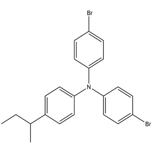 4-溴-N-(4-溴苯基)-N-(4-仲丁基苯基)苯胺,4-Bromo-N-(4-bromophenyl)-N-(4-(sec-butyl)phenyl)aniline