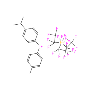 [4-(1-Methylethyl)phenyl](4-methylphenyl)iodonium trifluorotris(1,1,2,2,2-pentafluoroethyl)phosphate