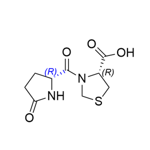 匹多莫德杂质02,(R)-3-((R)-5-oxopyrrolidine-2-carbonyl)thiazolidine-4-carboxylic acid