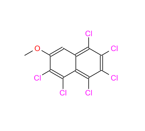 1,2,3,4,5,6-HEXACHLORO-7-METHOXYNAPHTHA- LENE, TECH.