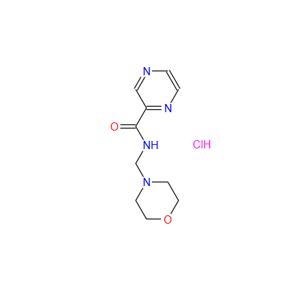 盐酸吗啉米特,N-(morpholinomethyl)pyrazinecarboxamide monohydrochloride