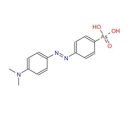 4-二甲氨基偶氮苯-4′-胂酸,4-(4-dimethylaminophenylazo)phenylarsonic acid