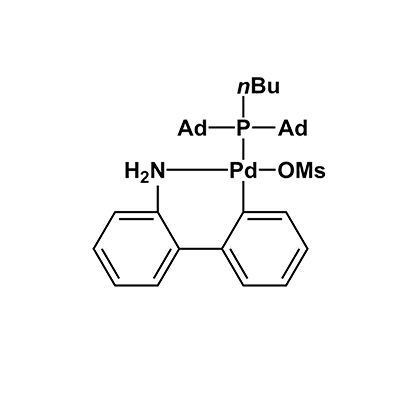 甲磺酸[正丁基二(1-金刚烷基)膦](2-氨基-1,1'-联苯-2-基)钯(II),Methanesulfonato(diadamantyl-n-butylphosphino)-2'-amino-1,1'-biphenyl-2-yl)palladium(II) dichloromethane adduct, min. 95% [cataCXium(R) A Palladacycle Gen. 3