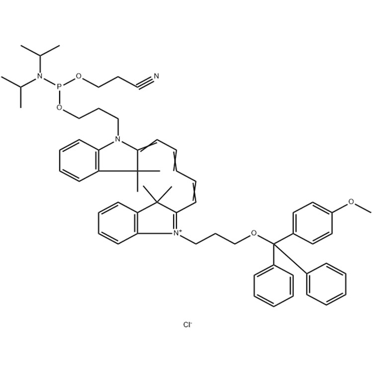 花青素Cy5 亚磷酰胺,Cy5-Phosphoramidite;Cyanine5 Phosphoramidite
