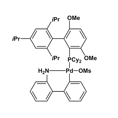 甲烷磺酸(2-二环己基膦)-3,6-二甲氧基-2',4',6'-三异丙基-1,1'-联苯)(2'-氨基-1,1'-联苯-2-基)钯(II);BRETTPHOS PD G3,Methanesulfonato2-Dicyclohexylphosphino-3,6-dimethoxy-2'-4' -6'-tri-i-propyl-1,1'-bipheny)(2'-amino-1,1'-biphenyl-2-yl)palladium(II);BRETTPHOS PD G3