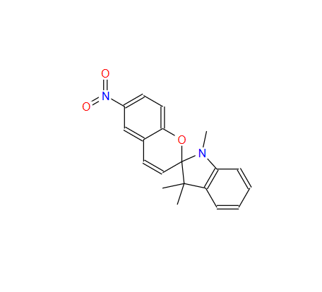 螺[1,3,3-三甲基吲哚-(6'-硝基苯并二氢吡喃),1',3'-Dihydro-1',3',3'-Trimethyl-6-Nitro-Spiro[2H-1-Benzopyran-2,2'-[2H]Indole