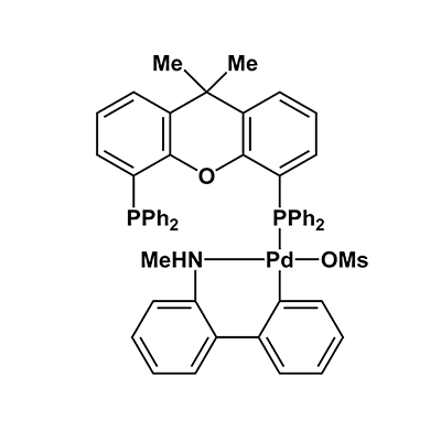 (甲磺酸[9,9-二甲基-4,5-双(二苯基膦)氧杂蒽](2'-甲基氨基-1,1'-联苯-2-基)钯（II）,Methanesulfonato[4,5-Bis(diphenylphosphino)-9,9-dimethylxanthene](2'-methylamino-1,1'-biphenyl-2-yl)palladium(II)