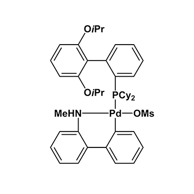 (甲磺酸(2-二环己基膦-2',6'-二异丙氧基-1,1'-联苯基)(2'-甲氨-1,1'-联苯-2-基)钯(II),Methanesulfonato(2-dicyclohexylphosphino-2',6'-di-i-propoxy-1,1'-biphenyl)(2'-methylamino-1,1'-biphenyl-2-yl)palladium(II)