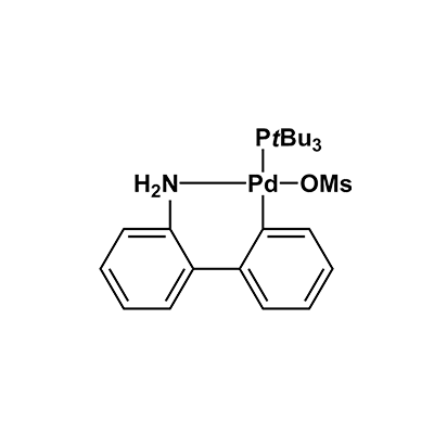 三叔丁基膦PD G3;2′-(氨基)[1,1′-联苯]-2-基](甲磺酸盐)[三(1,1-二甲基乙基)膦]钯(II));甲磺酸[(三叔丁基膦)-2-(2-氨基联苯)]钯(II),P(t-Bu)3 Pd G3;Methanesulfonato(tri-t-butylphosphino)(2'-amino-1,1'-biphenyl-2-yl)palladium(II);[P(t-Bu)3 Palladacycle Gen. 3