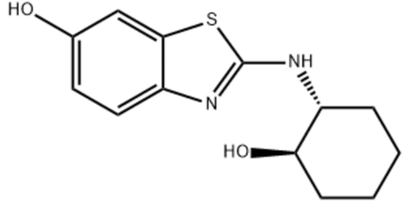 6-Benzothiazolol, 2-[[(1R,2R)-2-hydroxycyclohexyl]amino]-,6-Benzothiazolol, 2-[[(1R,2R)-2-hydroxycyclohexyl]amino]-