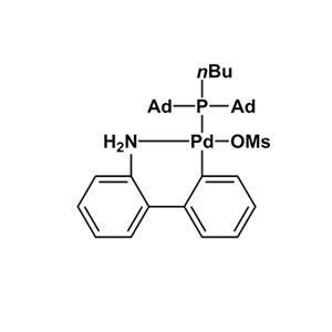 甲磺酸[正丁基二(1-金刚烷基)膦](2-氨基-1,1'-联苯-2-基)钯(II)