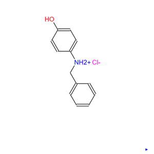 N-benzyl-4-hydroxyanilinium,N-benzyl-4-hydroxyanilinium chloride