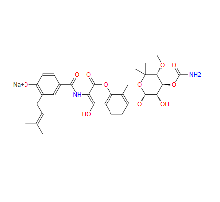 新生霉素钠,NovobiocinSodium