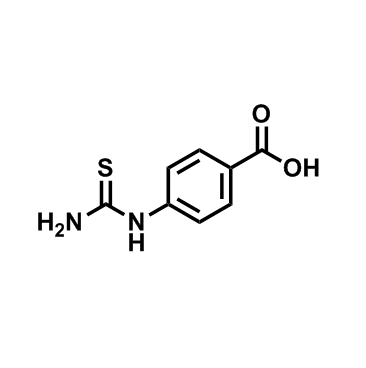 (4-羧苯基)硫脲; 对羧基苯基硫脲,4-Thioureidobenzoic acid