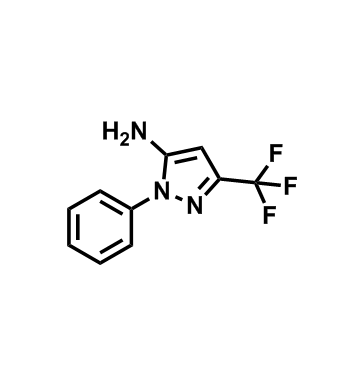 2-苯基-5-三氟甲基-2H-吡唑-3-胺,1-Phenyl-3-(trifluoromethyl)-1H-pyrazol-5-amine