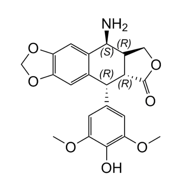 Podophyllotoxin Derivate