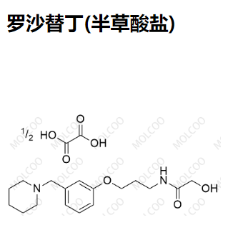 罗沙替丁(半草酸盐)