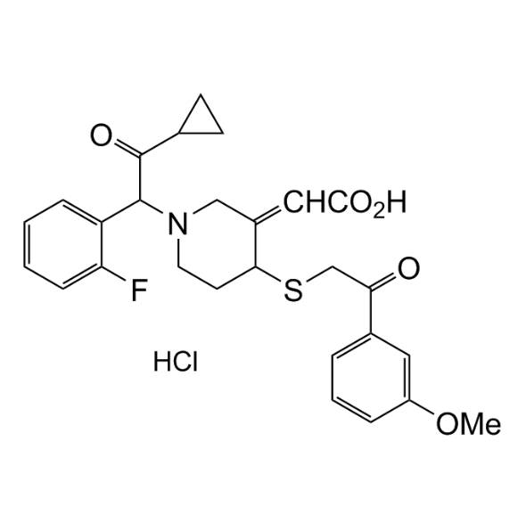 Prasugrel active metabolite M3 HCl (stabilized)