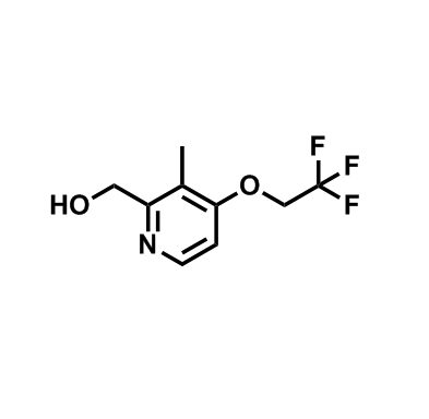2-羟甲基-3-甲基-4-(2,2,2-三氟乙氧基)吡啶,(3-Methyl-4-(2,2,2-trifluoroethoxy)pyridin-2-yl)methanol