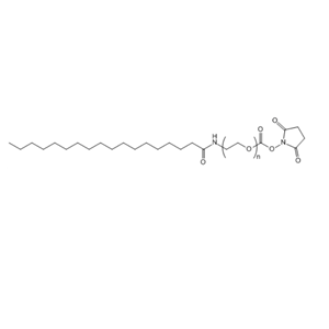 单硬脂酸-聚乙二醇-琥珀酰亚胺酯,STA-PEG-SC