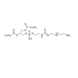 DPPE-PEG2000-NH2 二棕櫚酰磷酯酰乙醇胺-聚乙二醇-氨基