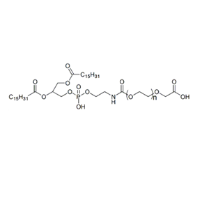 DPPE-PEG-COOH 二棕榈酰磷酯酰乙醇胺-聚乙二醇-羧基