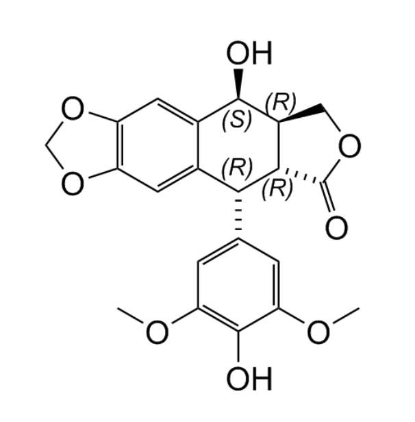 Podophyllotoxin Derivate