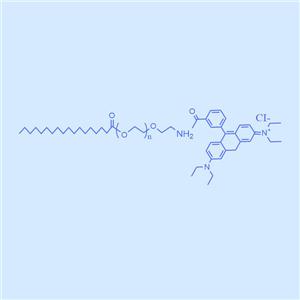 Stearic acid十八烷酸聚乙二醇罗丹明,Stearic acid-PEG-Rhodamine