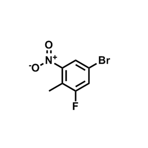 4-溴-2-氟-6-硝基甲苯,4-Bromo-2-fluoro-6-nitrotoluene