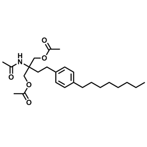 2-乙酰胺基-2-(4-辛基苯乙基)丙烷-1,3-二基二乙酸酯