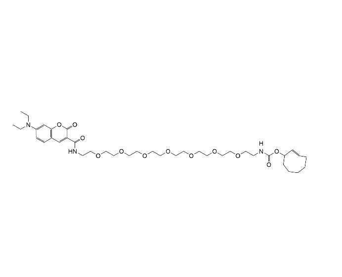 Coumarin-PEG7-TCO*/axial