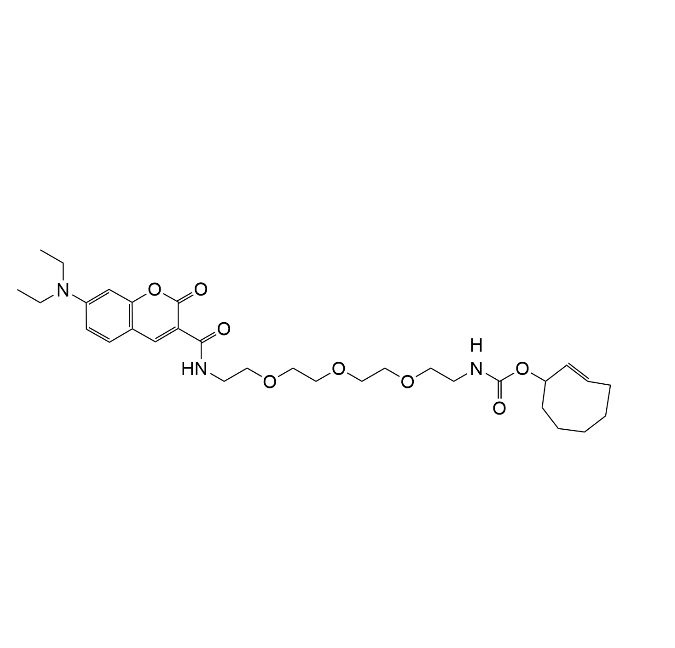 Coumarin-PEG3-TCO*/axial