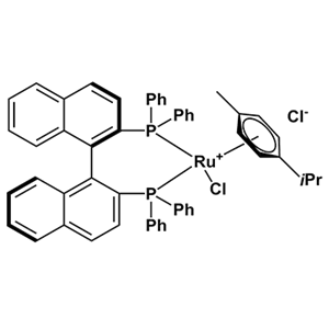 氯[（R )-(+)-2,2' - 双（二苯基膦）-1,1' - 联萘]（伞花烃）氯化钌（II）