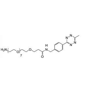 Me-Tet-PEG8-NH2 - HCl salt