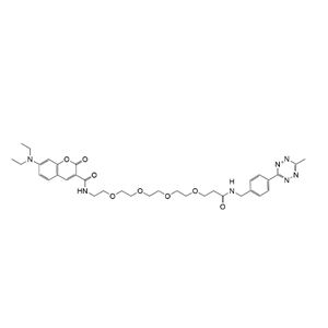 Coumarin-PEG4-Tetrazine